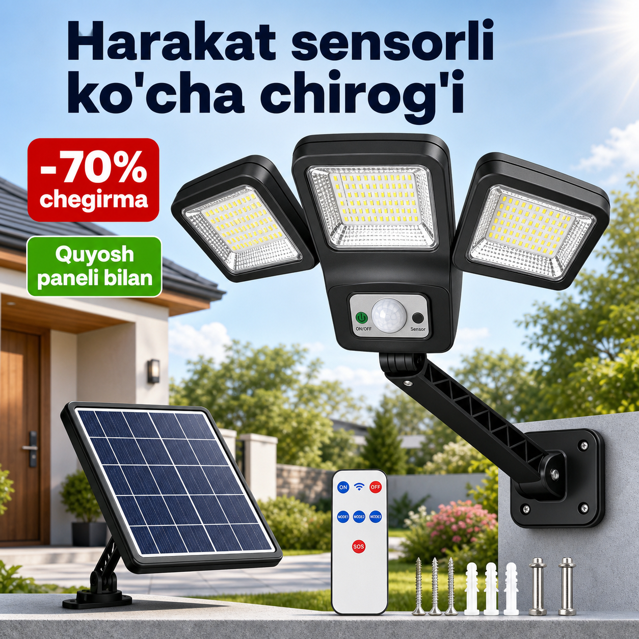 Harakat sensorli ko‘cha chirog‘i
